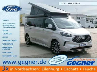 Neu Ford Tourneo Custom 170 PS (125 kW) 2026 Moondustsilver metalliic Van