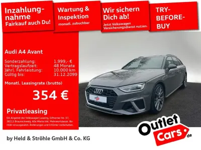 Brugt Audi A4 S-Line 204 HK (150 kW) 2023 Grå Stationcar