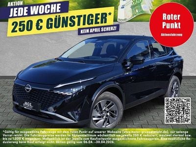 Neu Nissan Qashqai Acenta 140 PS (102 kW) 2025 Pearl black SUV