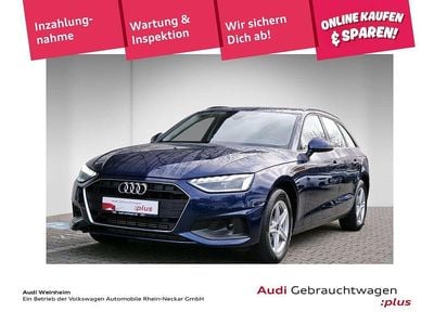 Navarrablau metallic Gebraucht 2021 Audi A4 Sport Kombi | 20.393 € (Guter Preis)
