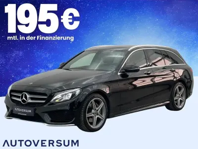 Gebraucht Mercedes C200 AMG 184 PS (135 kW) 2018 Schwarz Kombi
