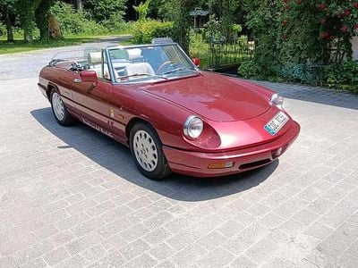 Gebraucht Alfa Romeo Spider 120 PS (88 kW) 1990 Rot Cabrio
