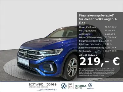 Gebraucht VW T-Roc R-line 150 PS (110 kW) 2025 Blau SUV