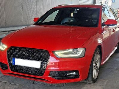 Rot Gebraucht 2015 Audi A4 S-Line Kombi | 12.000 € (Fairer Preis)