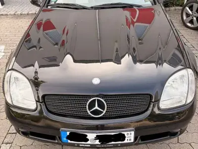 Gebraucht Mercedes SLK230 AMG 193 PS (141 kW) 1998 Schwarz Cabrio