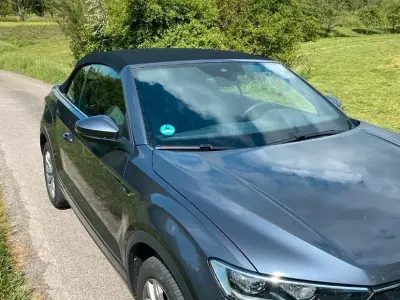 Gebraucht VW T-Roc Cabriolet R-line 150 PS (110 kW) 2020 Grau Cabrio
