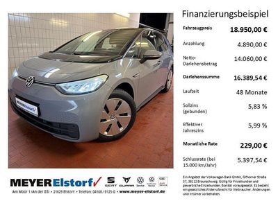 Gebraucht VW ID.3 Pure 110 kW (150 PS) 2022 Grau Kleinwagen