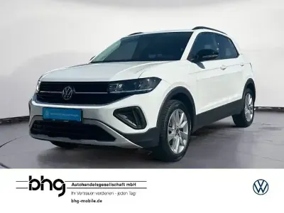 Gebraucht VW T-Cross Life 95 PS (69 kW) 2025 Pure white SUV