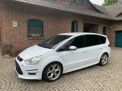 Gebraucht Ford S-MAX Titanium S 239 PS (175 kW) 2014 Weiß Van / Kleinbus