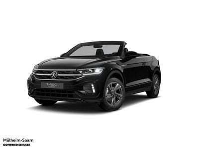Neu VW T-Roc Cabriolet R 150 PS (110 kW) 2025 Schwarz Cabrio