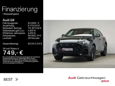 Używany Audi Q8 S-Line 340 KM (250 kW) 2025 Czarny SUV