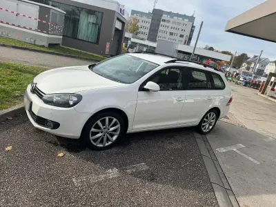 Gebraucht VW Golf VII 105 PS (77 kW) 2012 Weiß Kombi