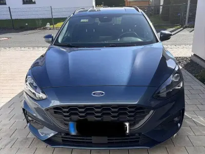 Brugt Ford Focus ST-Line X 182 HK (133 kW) 2020 Blå Stationcar