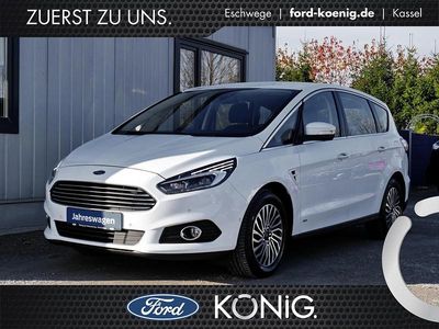 Gebraucht Ford S-MAX Titanium 190 PS (139 kW) 2019 Frostweiß Van / Kleinbus