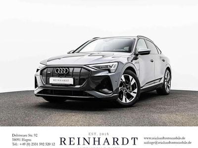 Gebraucht Audi e-tron Sportback S-Line 300 kW (408 PS) 2023 Daytonagrau perleffekt SUV