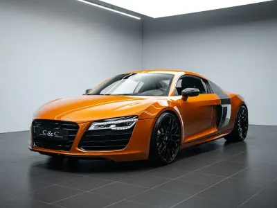 Gebraucht Audi R8 Coupé Sport 525 PS (386 kW) 2013 Samoa orange Coupé