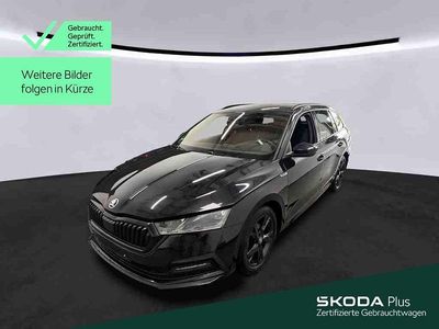 Gebraucht Skoda Octavia SportLine 150 PS (110 kW) 2023 Schwarzmagic perleffekt Kombi