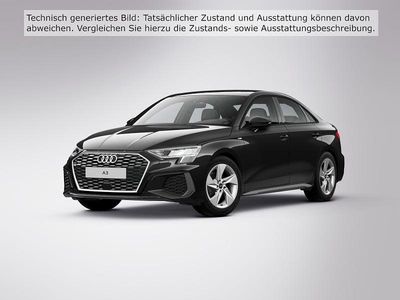 Mythosschwarz metallic Gebraucht 2023 Audi A3 S-Line Limousine | 23.990 € (Teuer)