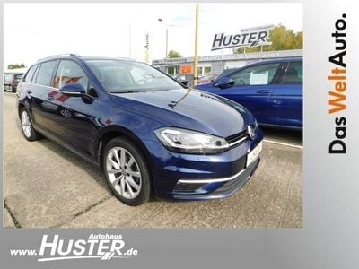Gebraucht VW Golf VII Highline 150 PS (110 kW) 2017 Blau metallic Kombi