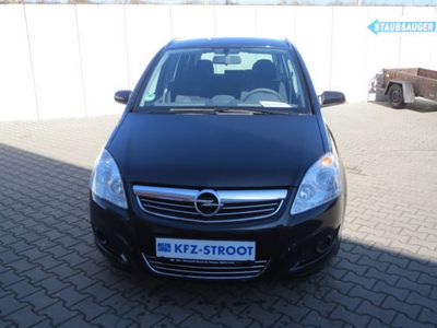 Gebraucht Opel Zafira Edition 110 PS (80 kW) 2008 Schwarz metallic Van / Kleinbus