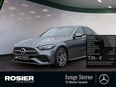 Usata Mercedes C300 Premium 265 CV (194 kW) 2023 Grigio Berlina