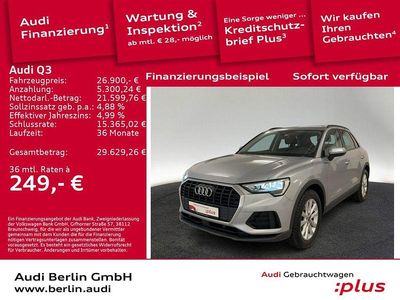 Florettsilber metallic Gebraucht 2021 Audi Q3 Design SUV | 26.900 € (Guter Preis)