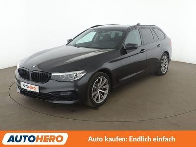 Second-hand BMW 520 Sport Line 190 CP (139 kW) 2019 Gri Break