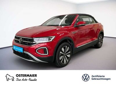 Gebraucht VW T-Roc Cabriolet Move 116 PS (85 kW) 2024 Kings red metallic Cabrio
