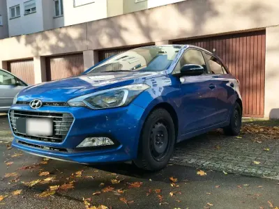 Brugt Hyundai i20 Turbo 101 HK (74 kW) 2018 Blå Hatchback