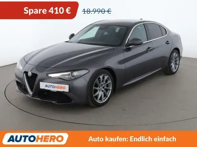 Gebraucht Alfa Romeo Giulia Super 179 PS (131 kW) 2017 Grau Limousine