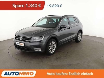 Indiumgrau Gebraucht 2017 VW Tiguan Comfortline SUV | 18.550 € (Fairer Preis)