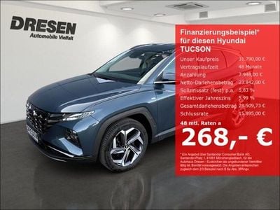 Gebraucht Hyundai Tucson Prime 180 PS (132 kW) 2024 Blau SUV