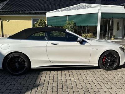 Gebraucht Mercedes S63 AMG AMG 612 PS (450 kW) 2020 Weiß Cabrio
