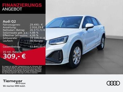 Second-hand Audi Q2 S-Line 150 CP (110 kW) 2023 Alb SUV