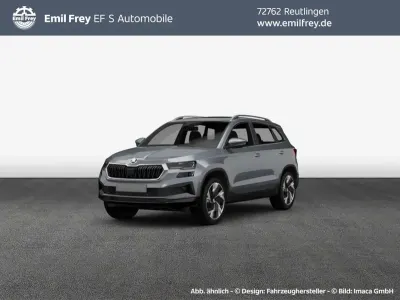 Gebraucht Skoda Karoq Clever 150 PS (110 kW) 2022 Empiregrau metallic SUV