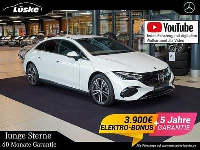 Gebraucht Mercedes EQE350 Premium 214 kW (292 PS) 2022 Manufaktur opalithweiß bright Limousine