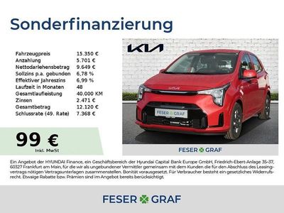 Rot Neu 2025 Kia Picanto Vision Kleinwagen | 15.350 € (Guter Preis)