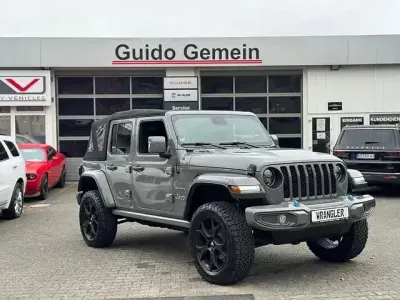 Second-hand Jeep Wrangler Unlimited Sahara 272 CP (200 kW) 2022 Gri SUV