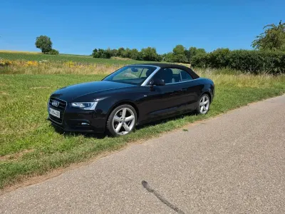 Gebraucht Audi A5 Cabriolet S-Line 170 PS (125 kW) 2013 Schwarz Cabrio
