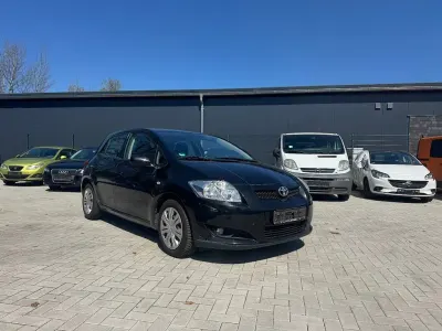 Brugt Toyota Auris Sol 124 HK (91 kW) 2008 Sort Hatchback