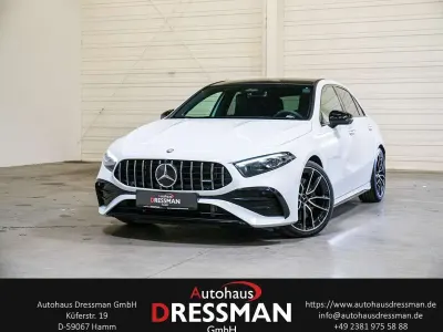 Gebraucht Mercedes A35 AMG AMG 306 PS (225 kW) 2023 Digitalweiss  metalliclack Limousine