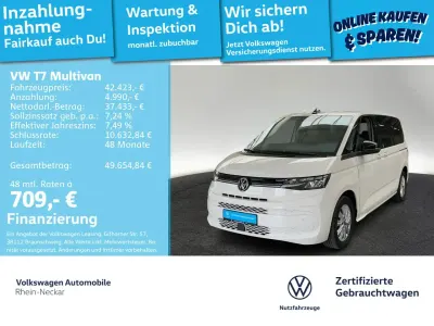 Gebraucht VW Multivan Life 204 PS (150 kW) 2022 Candyweiß Van / Kleinbus
