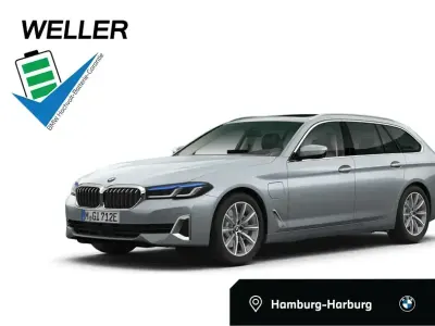 Usata BMW 530e Comfort Edition 292 CV (214 kW) 2021 Blu Station wagon