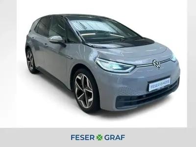 Gebraucht VW ID.3 Pro 150 kW (204 PS) 2022 Mondsteingrau schwarz Kleinwagen