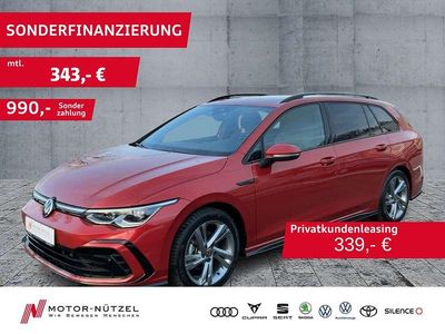 Gebraucht VW Golf VIII R-line 150 PS (110 kW) 2021 Kings red metallic Kombi