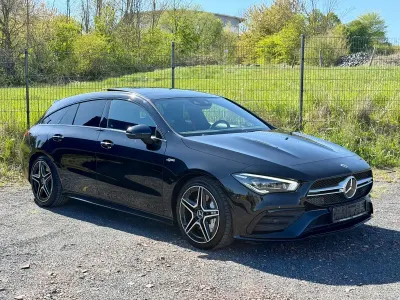 Gebraucht Mercedes CLA35 AMG Shooting Brake AMG 306 PS (225 kW) 2021 Schwarz Kombi