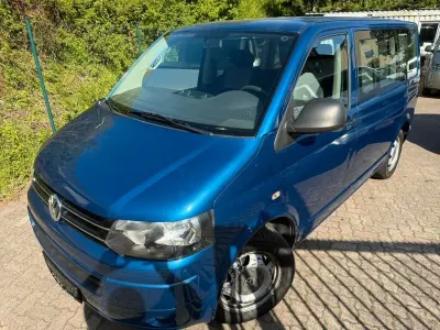 Usata VW T5 140 CV (102 kW) 2010 Blu Furgone