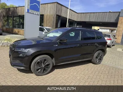 Gebraucht Skoda Karoq SportLine 150 PS (110 kW) 2023 Schwarz SUV