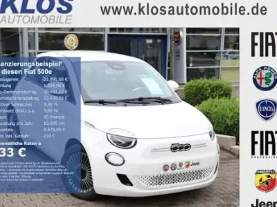 Gebraucht Fiat 500e Icon 86 kW (118 PS) 2022 Weiß Limousine