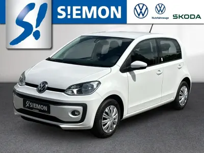 Gebraucht VW up! Move 60 PS (44 kW) 2017 Weiss Kleinwagen